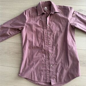 Women’ Chefworks Mauve Button-Up Shirt